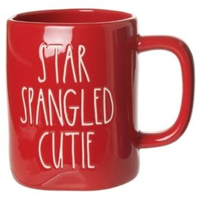 Rae Dunn Star Spangle Cutie Mug Coffee Tea Cup